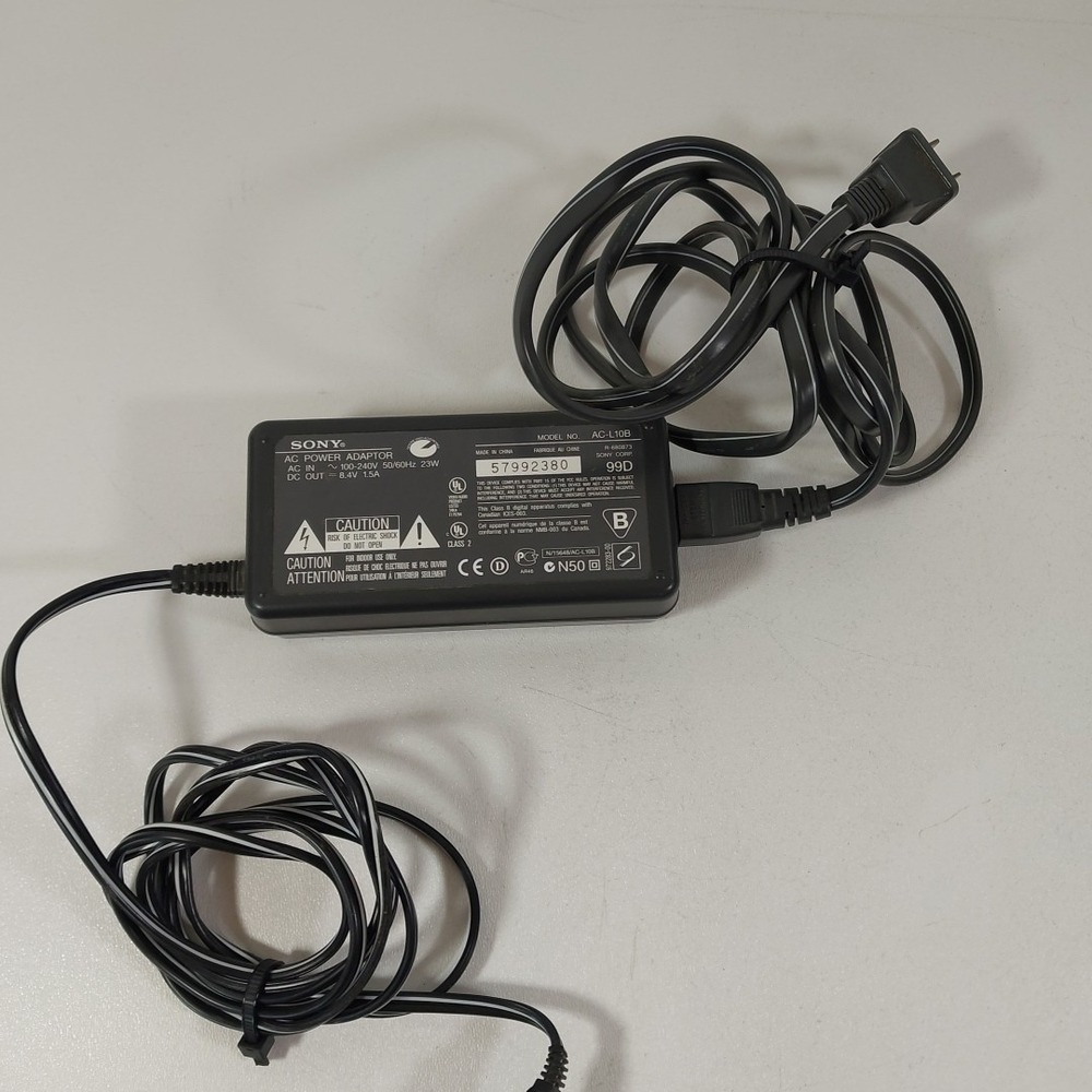 Genuine Sony AC-L10B Power‎ Adaptor Handycam Camcorder OEM